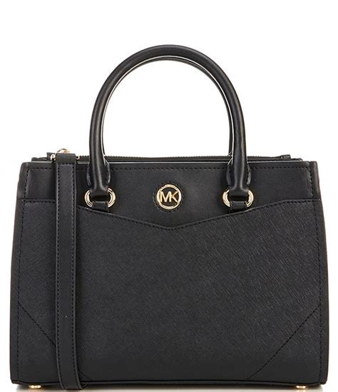 michael michael kors everly leather medium satchel|Everly Medium Saffiano Leather Satchel .